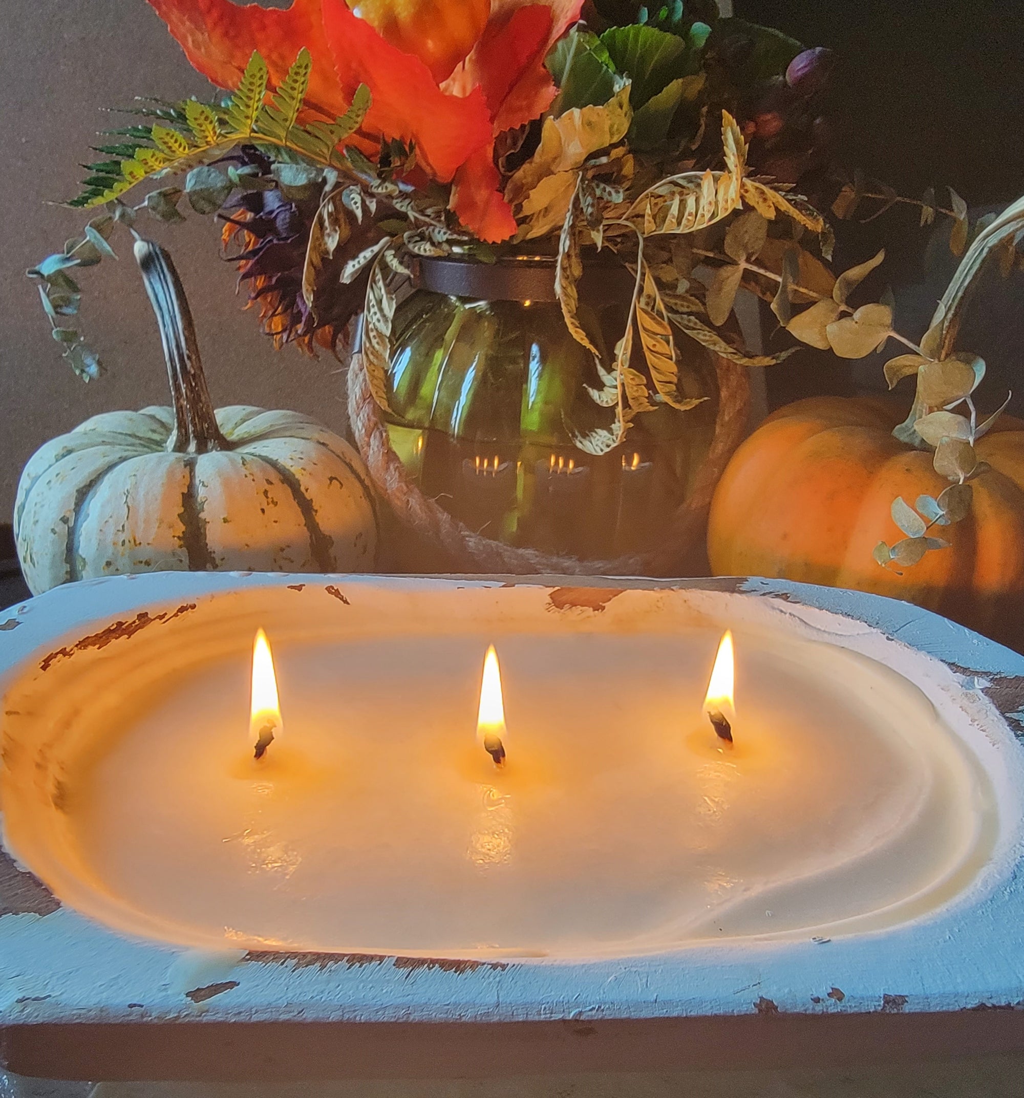 Candle Dough Bowls