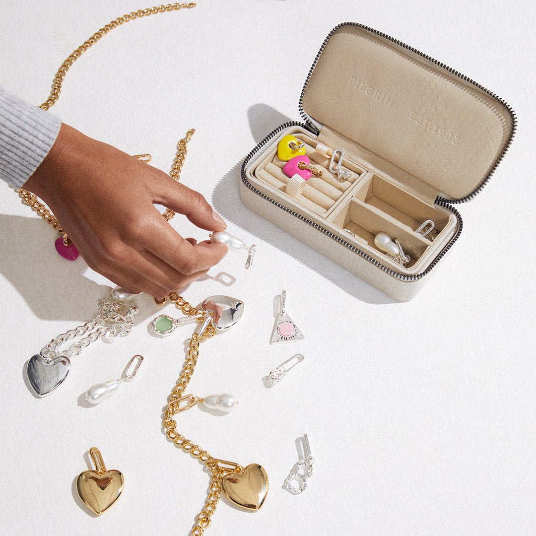 JEWELRY Travel Case, Light Sand, Medium