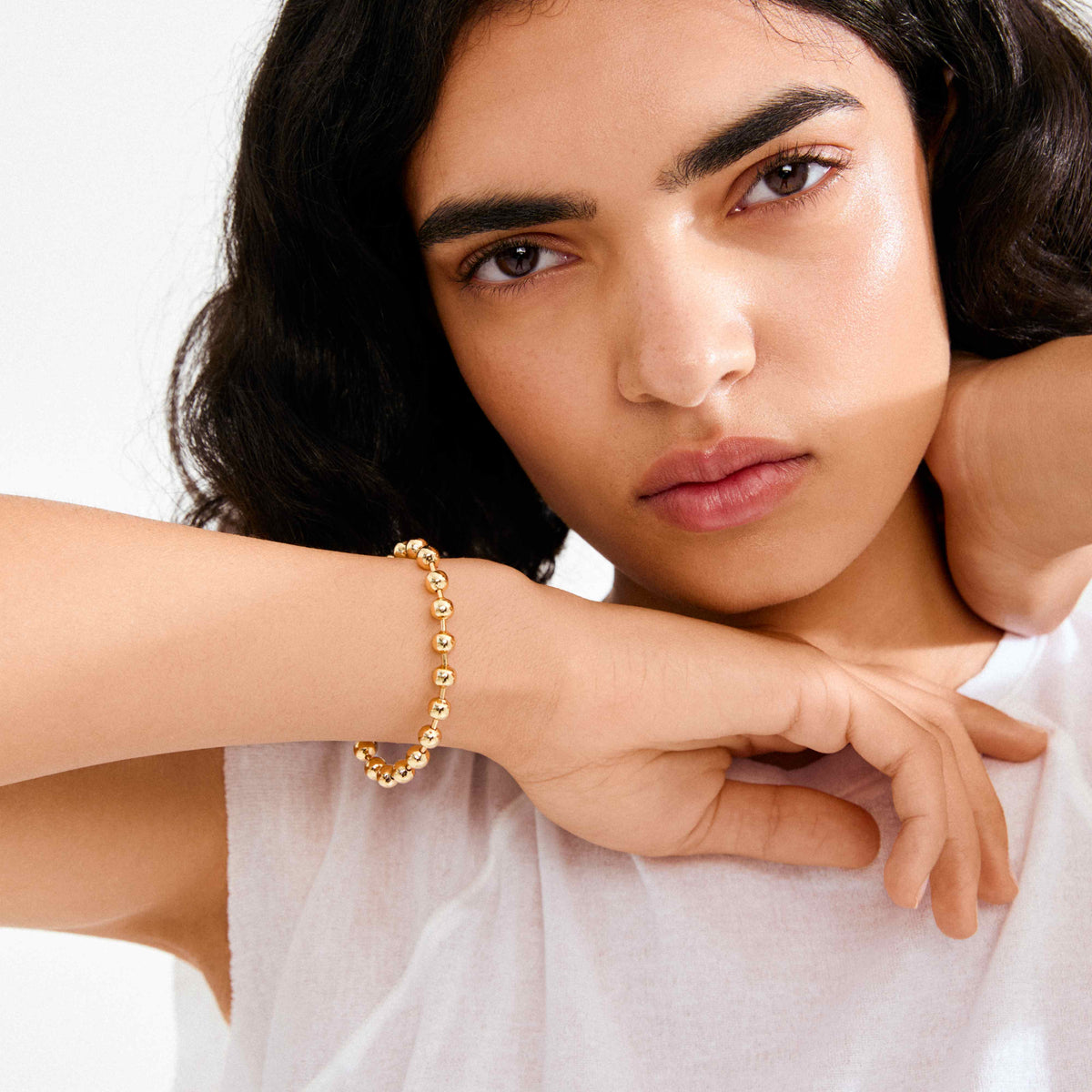 AIR recycled beaded bracelet