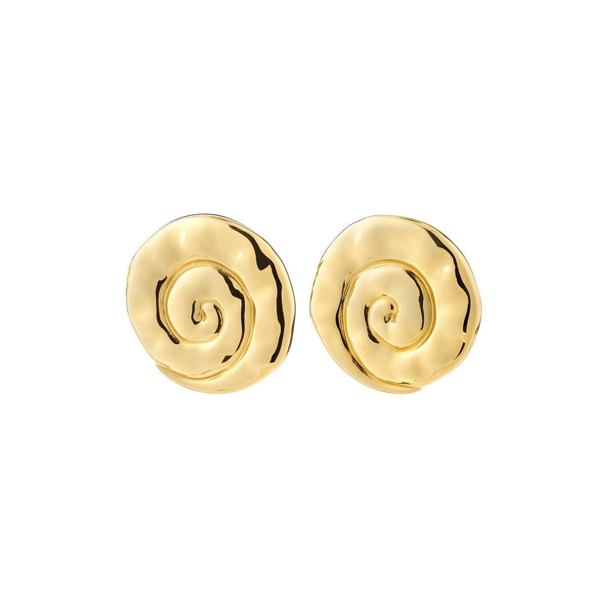 HAZE recycled seashell stud earrings