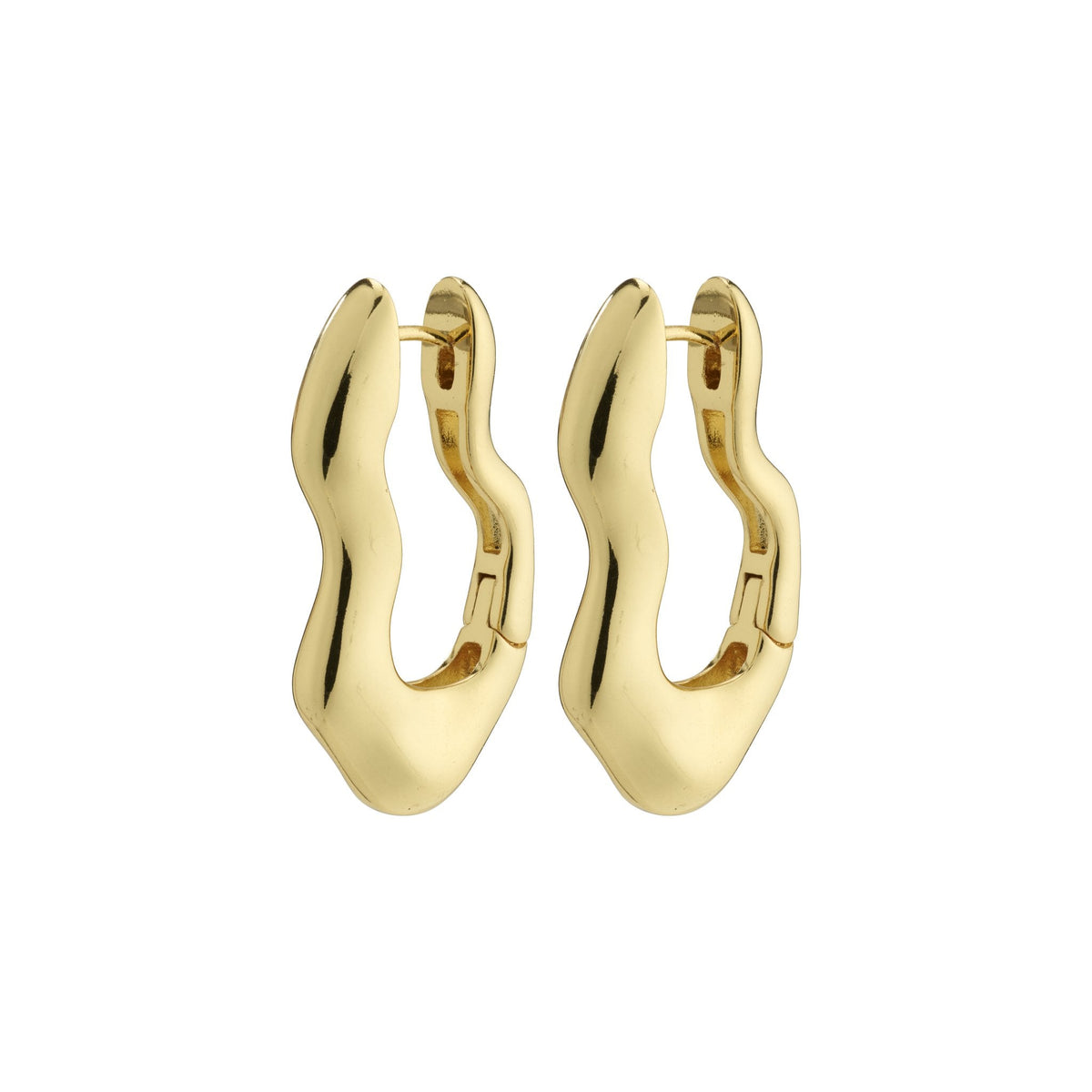 WAVE Recycled Wavy Earrings