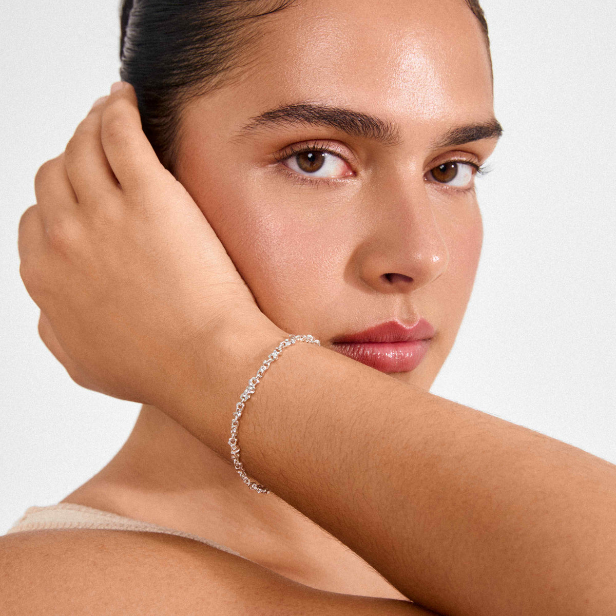 NOVA recycled textured bracelet