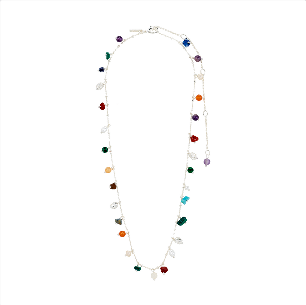 BETWEEN semi-precious stones necklace