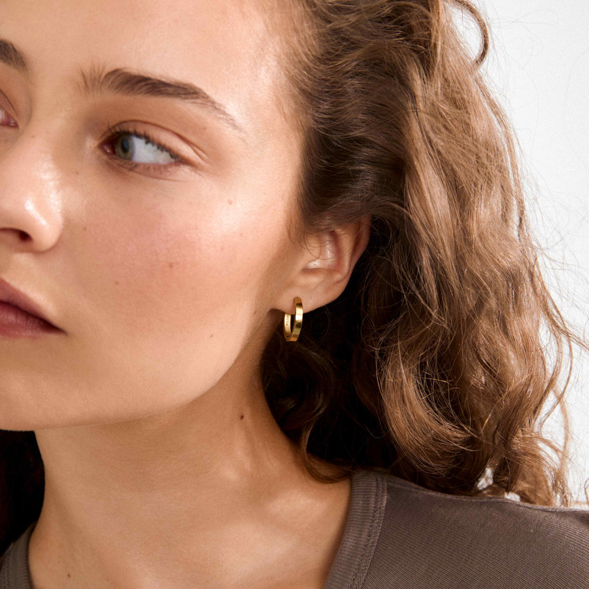 KAIROA recycled small hoop earrings