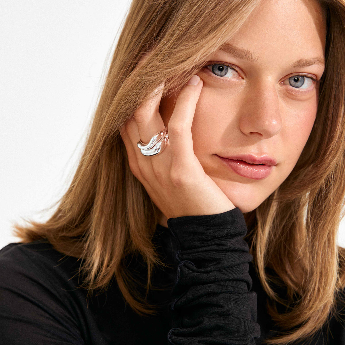 CALLAWAY recycled wavy rings 2-in-1