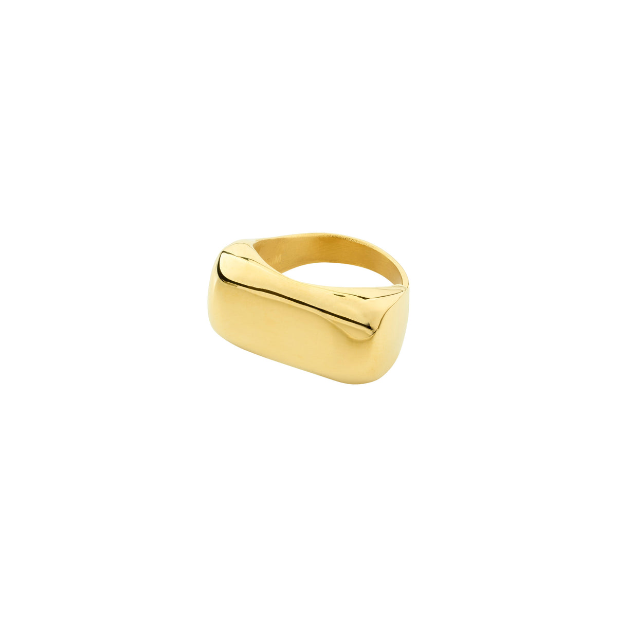 AERO recycled chunky signet ring