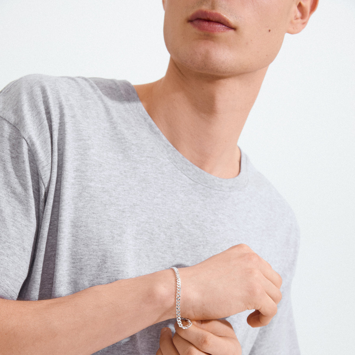 TARO recycled chain bracelet