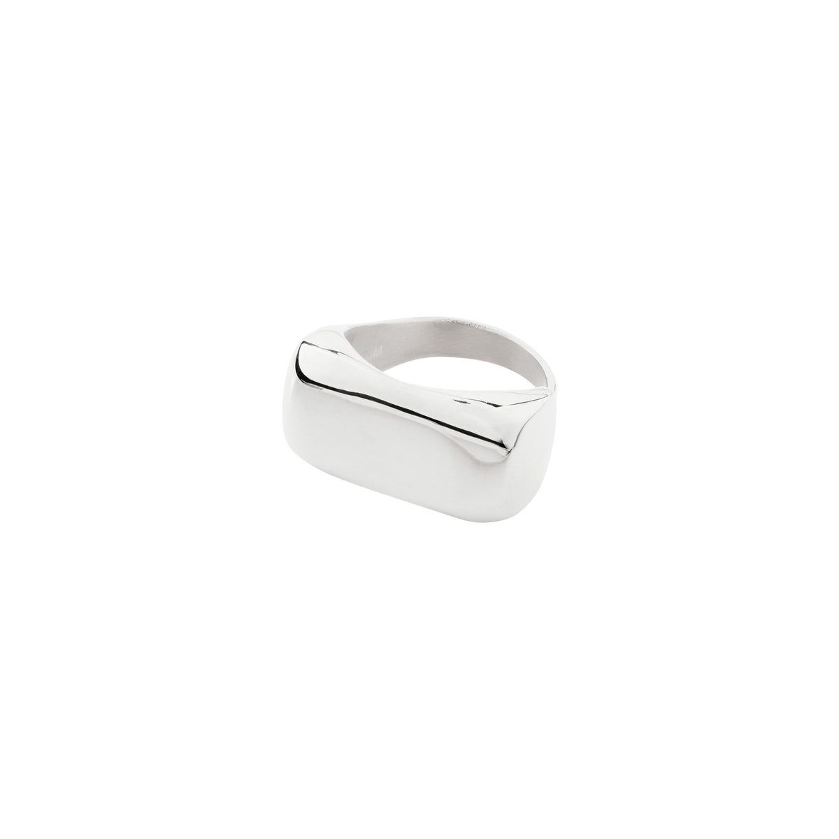 AERO recycled chunky signet ring