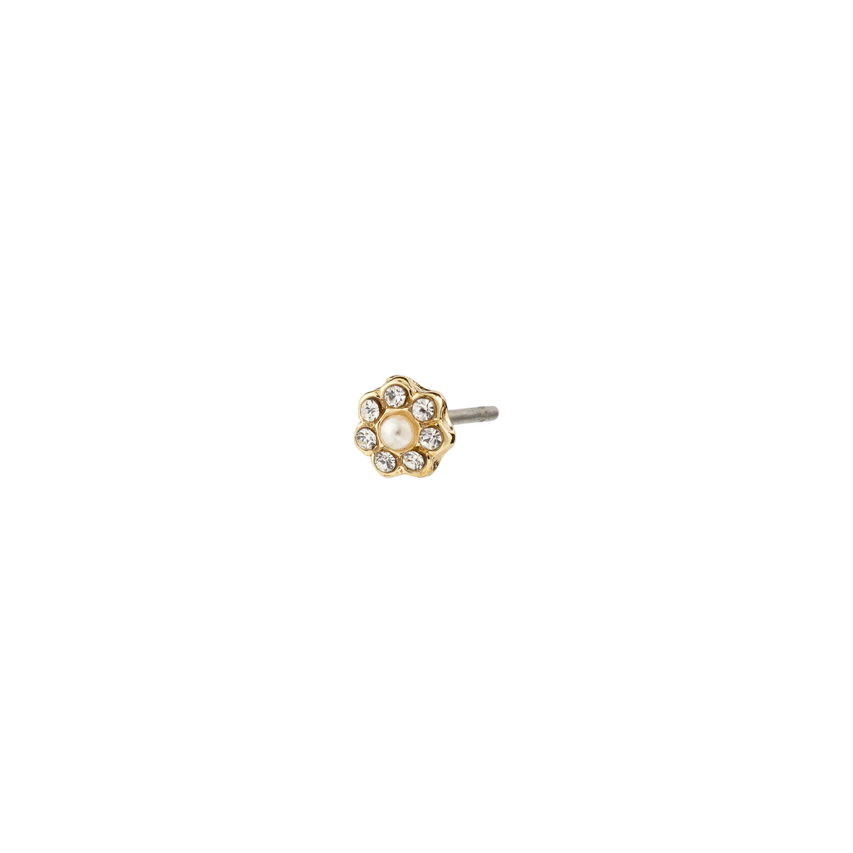 NIKOLETA Pearl Flower Recycled Single Earring