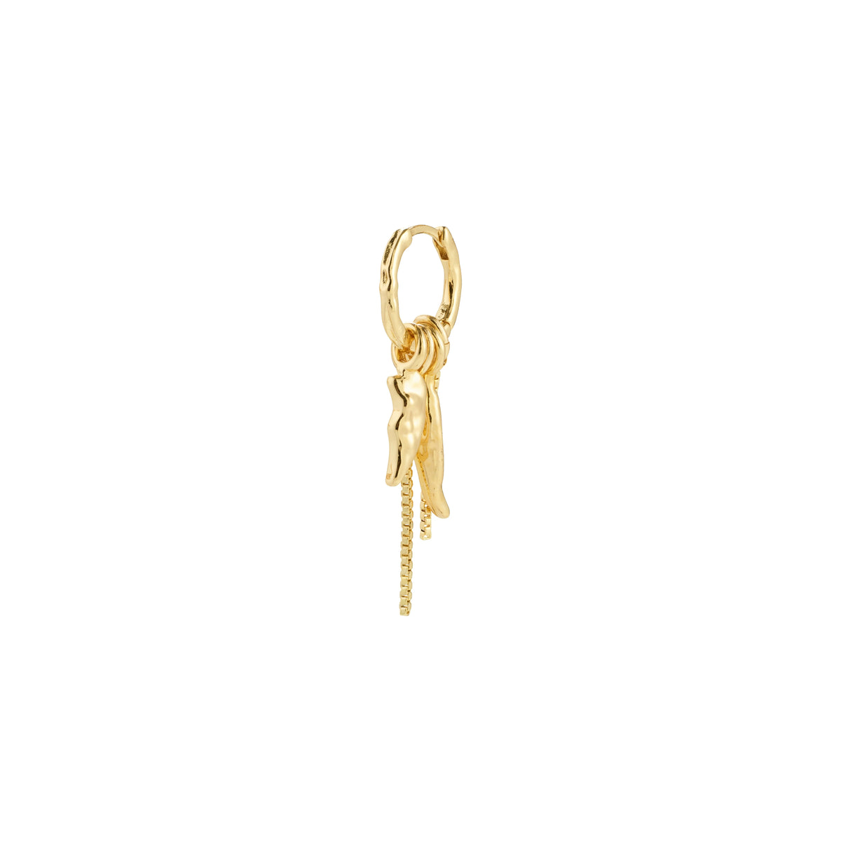 STERLING recycled pendants single earring