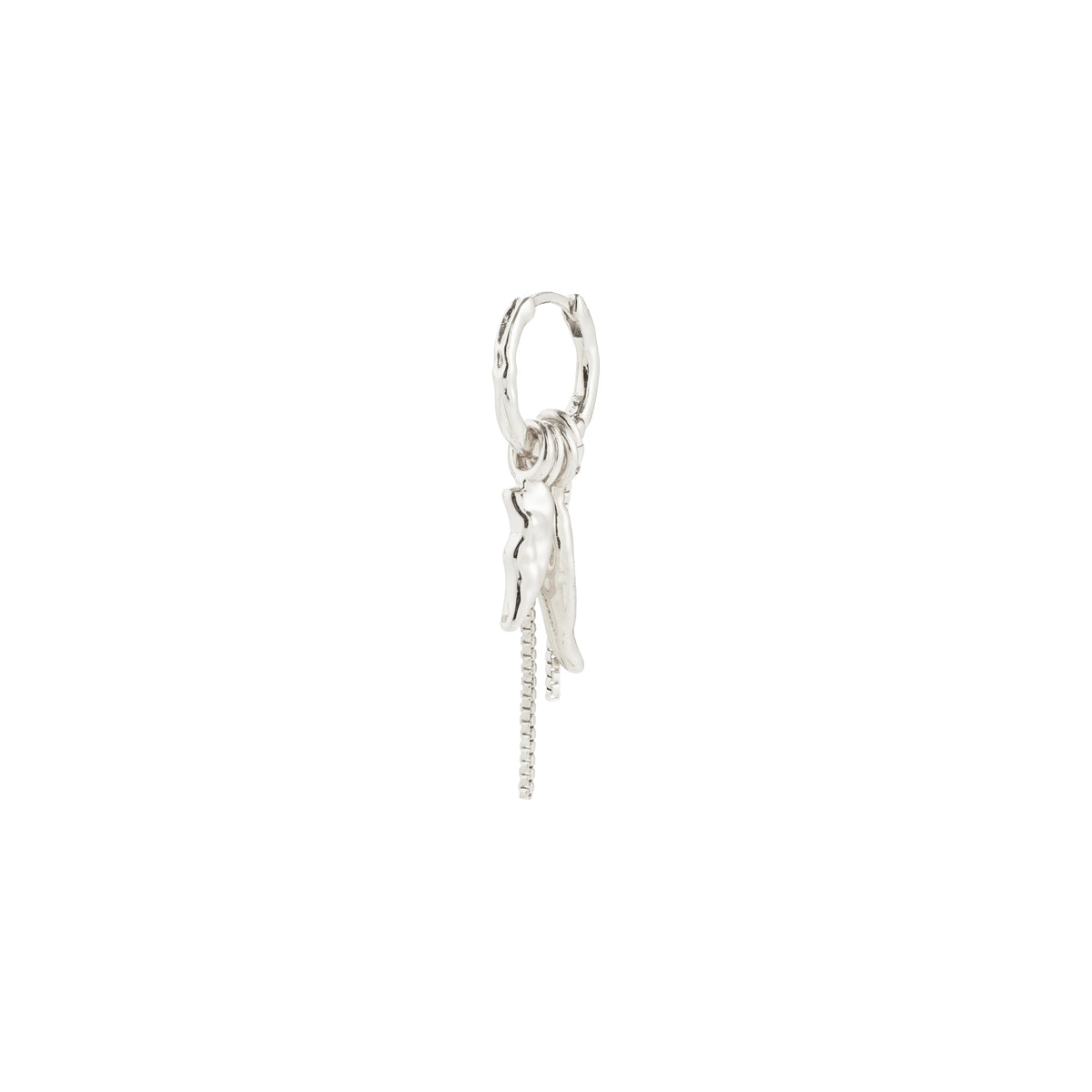 STERLING recycled pendants single earring