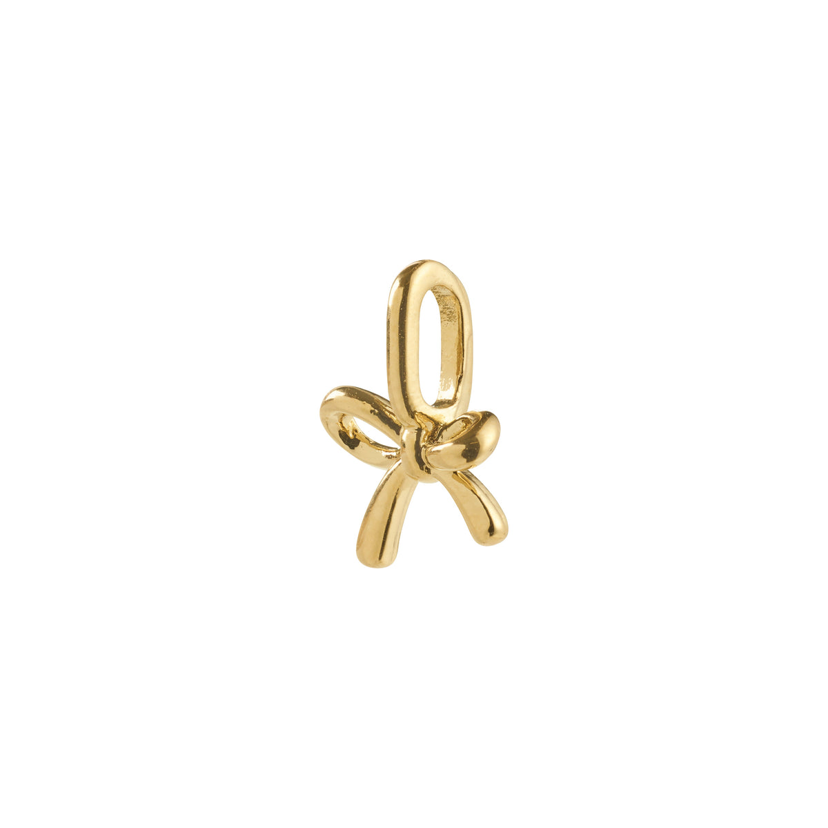 CHARM recycled mini bow pendant