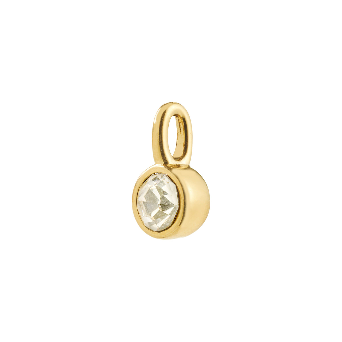 CHARM recycled mini crystal pendant