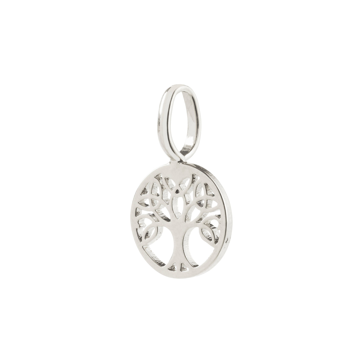 CHARM recycled mini tree of life pendant