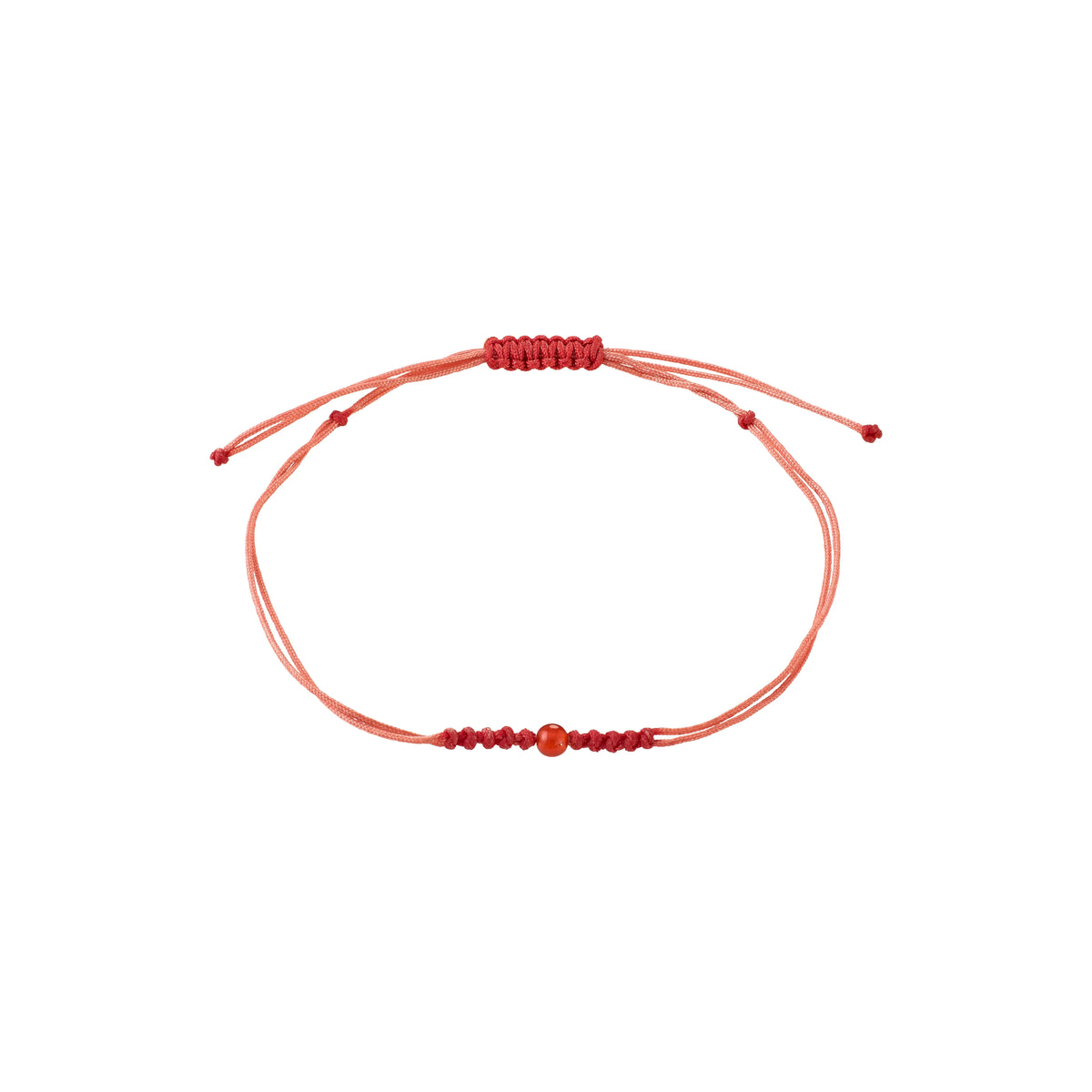 JULY Red Agate birthstone bracelet
