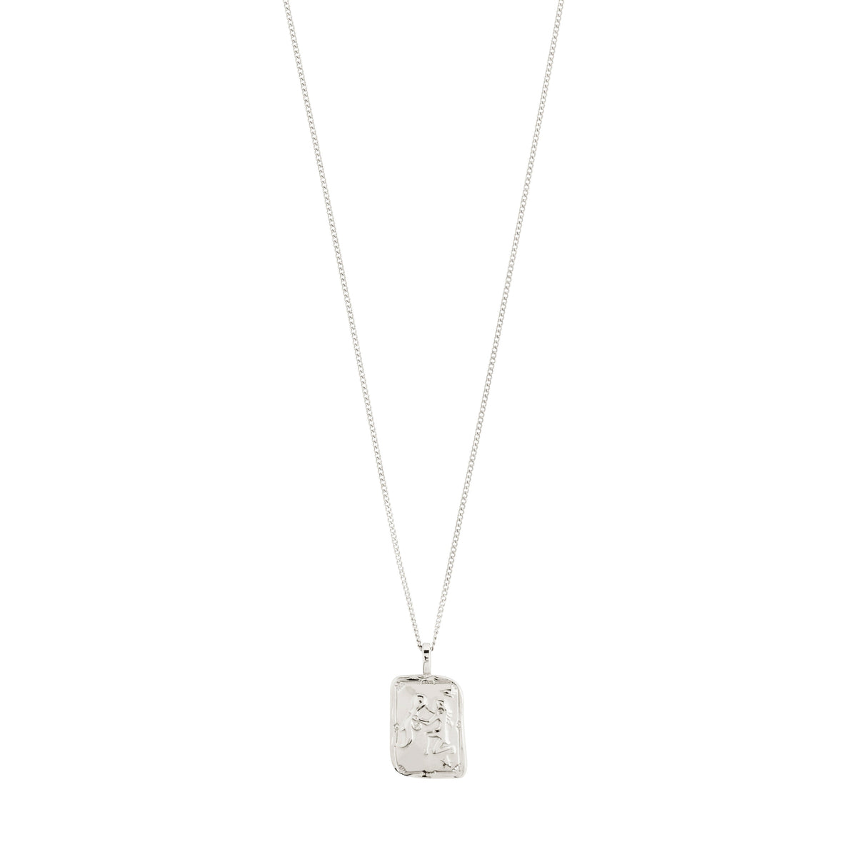 AQUARIUS recycled Zodiac Sign necklace