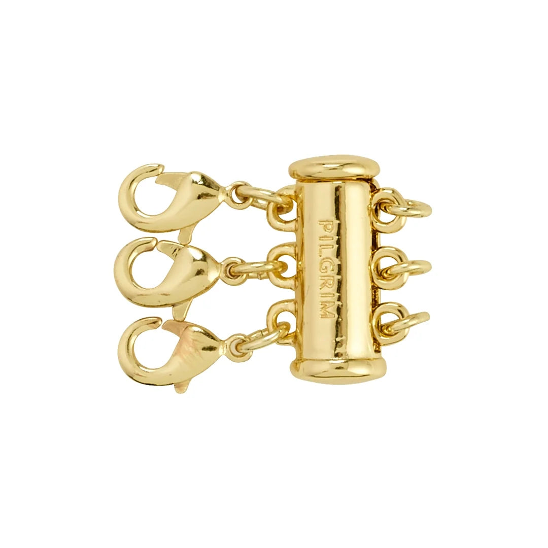 Triple Necklace Layering Clasps