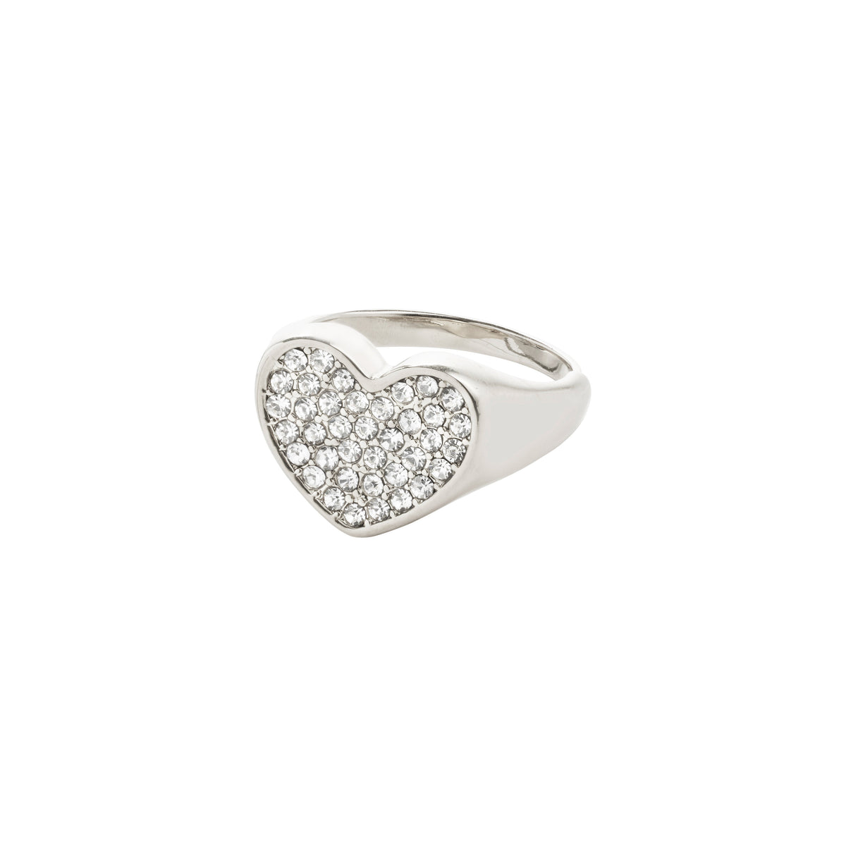 EMMETT recycled crystals heart ring