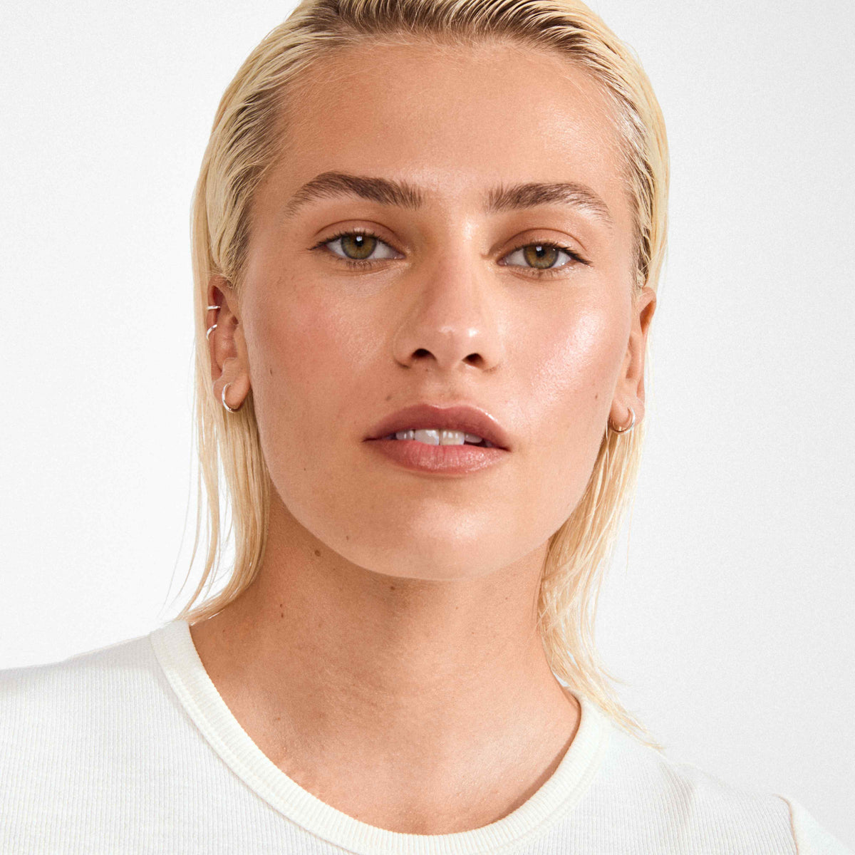 Ariella Recycled Hoops Set