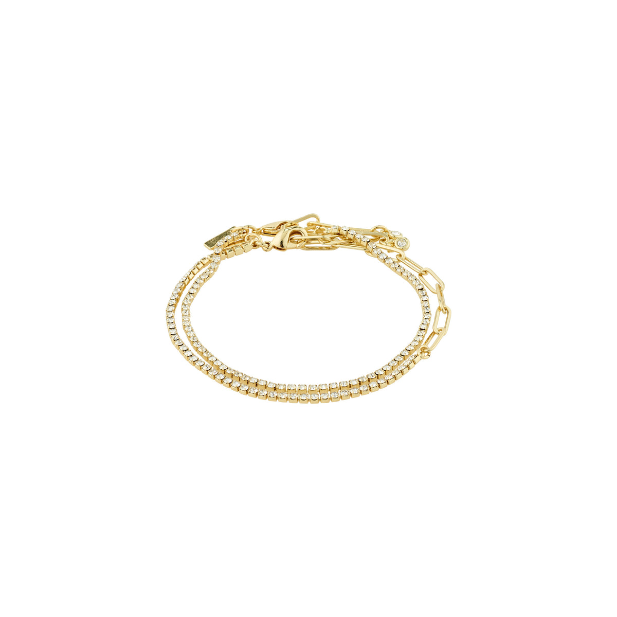 ROWAN crystal bracelet 2-in-1