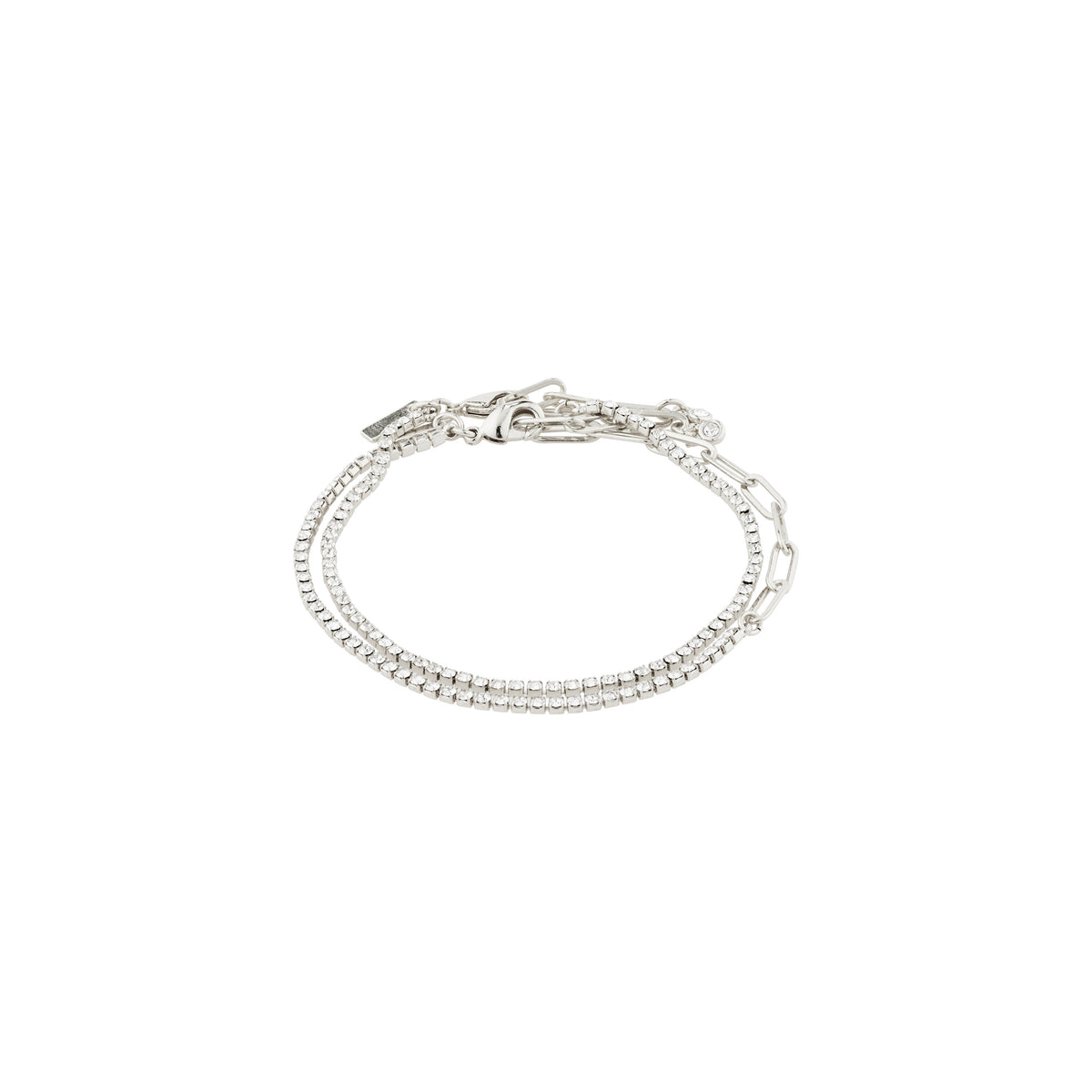 ROWAN crystal bracelet 2-in-1