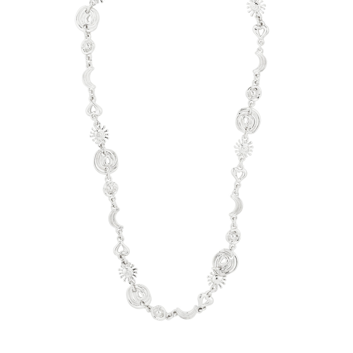 MISHA recycled charms necklace
