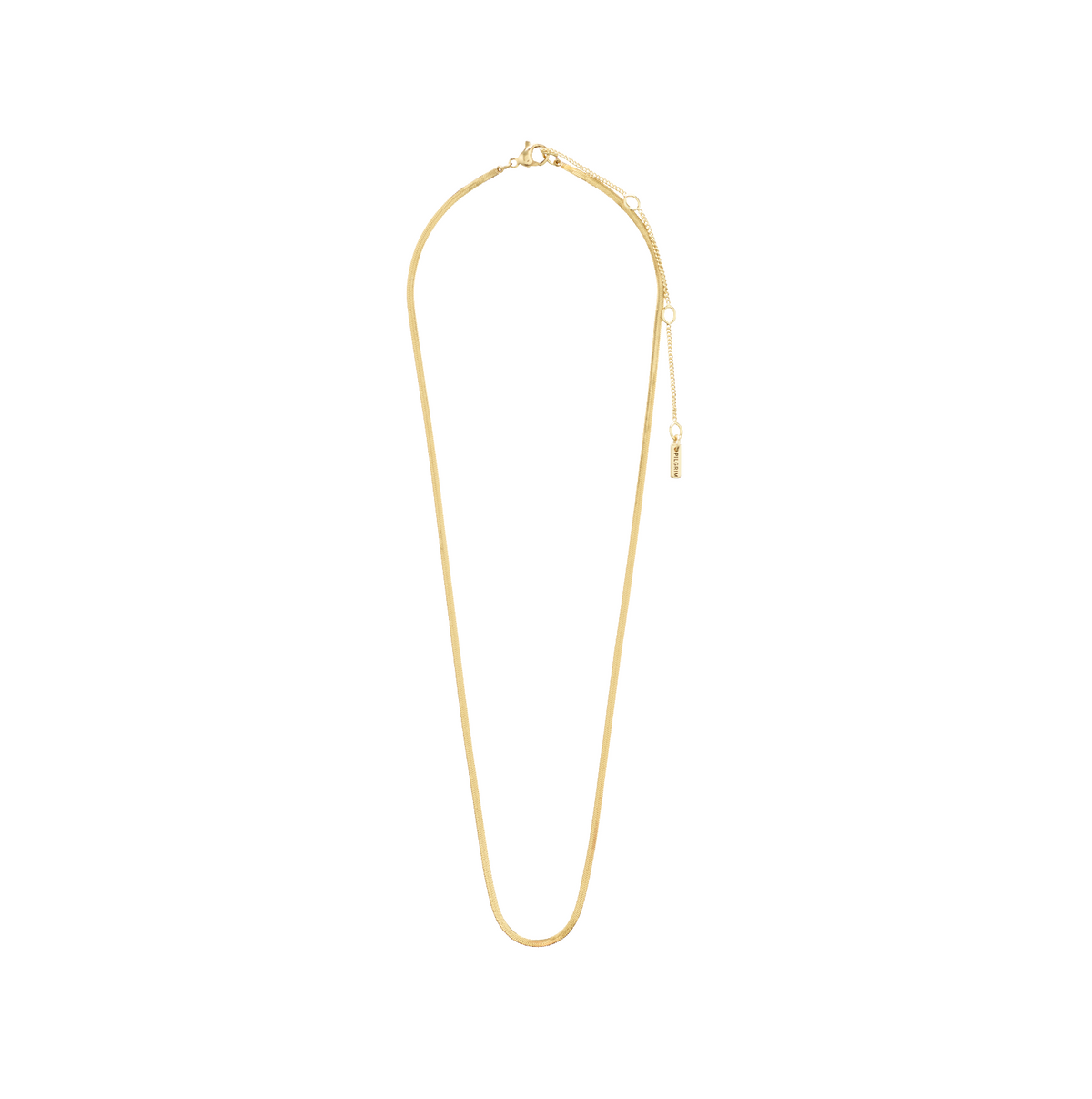 NIKITA recycled herringbone chain necklace