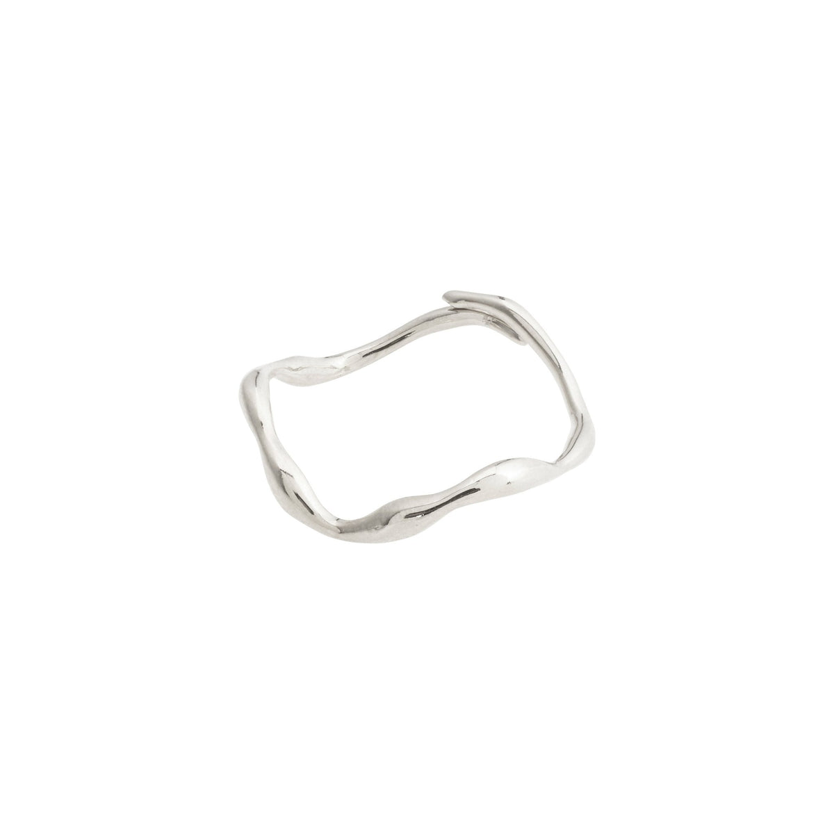 Lulu Recycled Organic Shaped Stack Ring