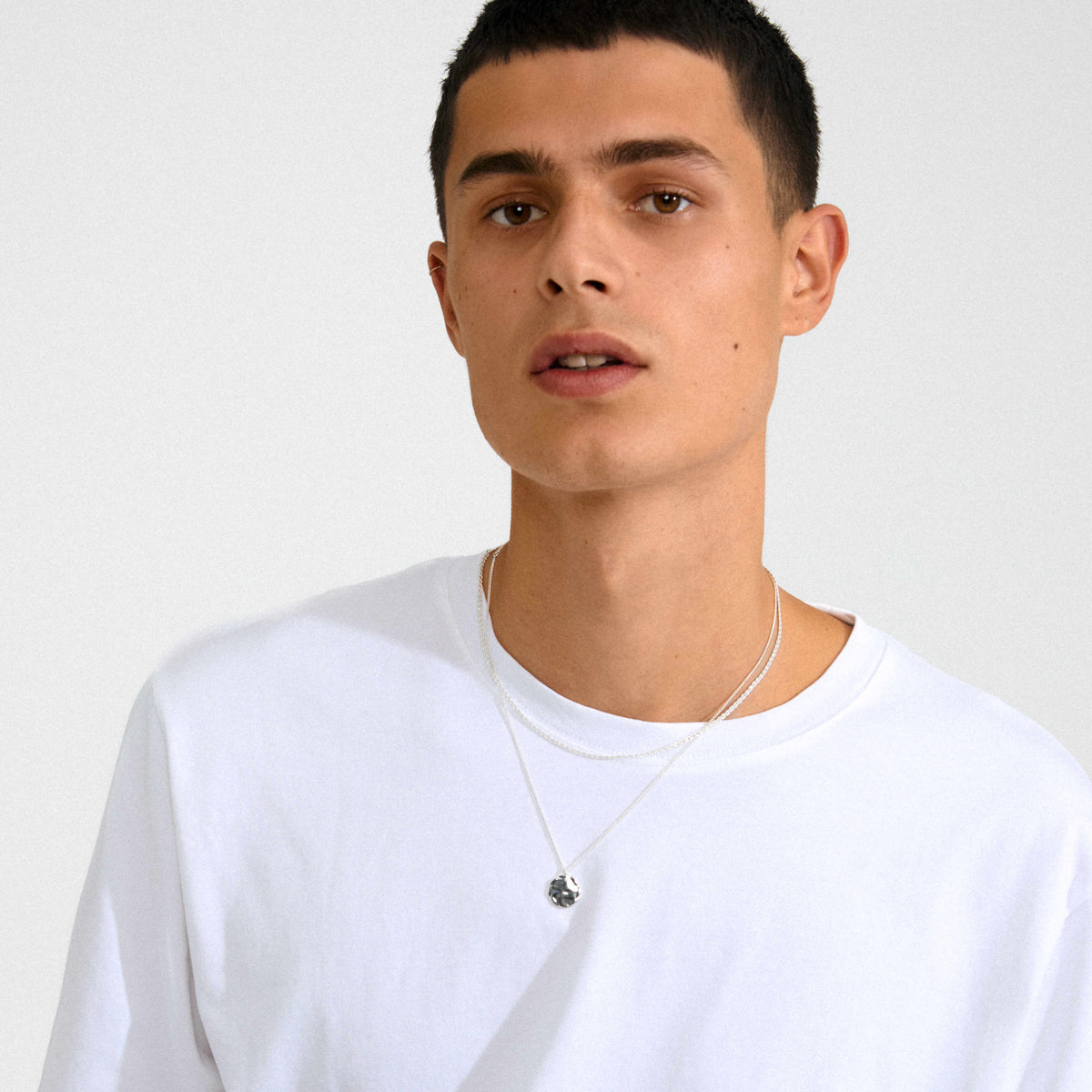 DECLAN recycled coin necklace 2-in-1 set