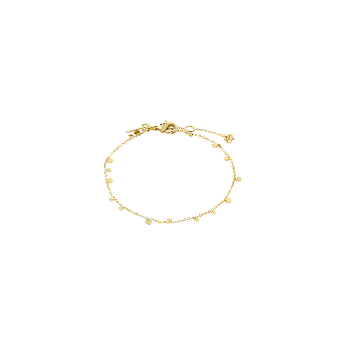 BAYLEN recycled tiny coin bracelet