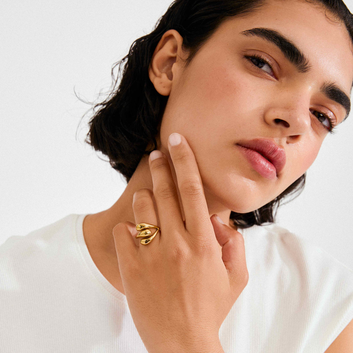 JENNINGS recycled droplets ring