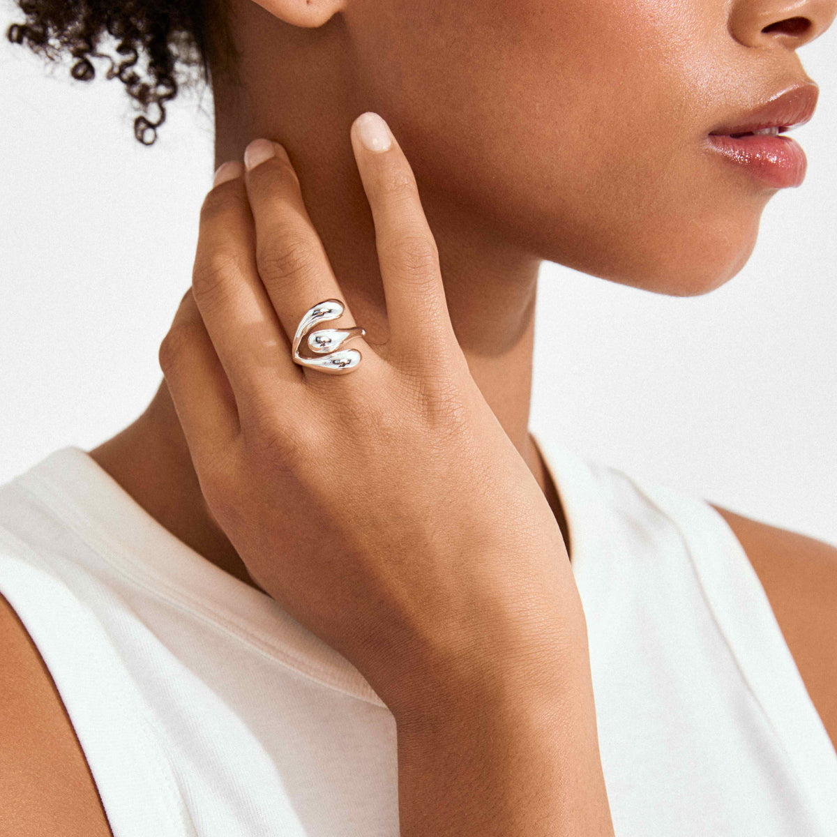 JENNINGS recycled droplets ring