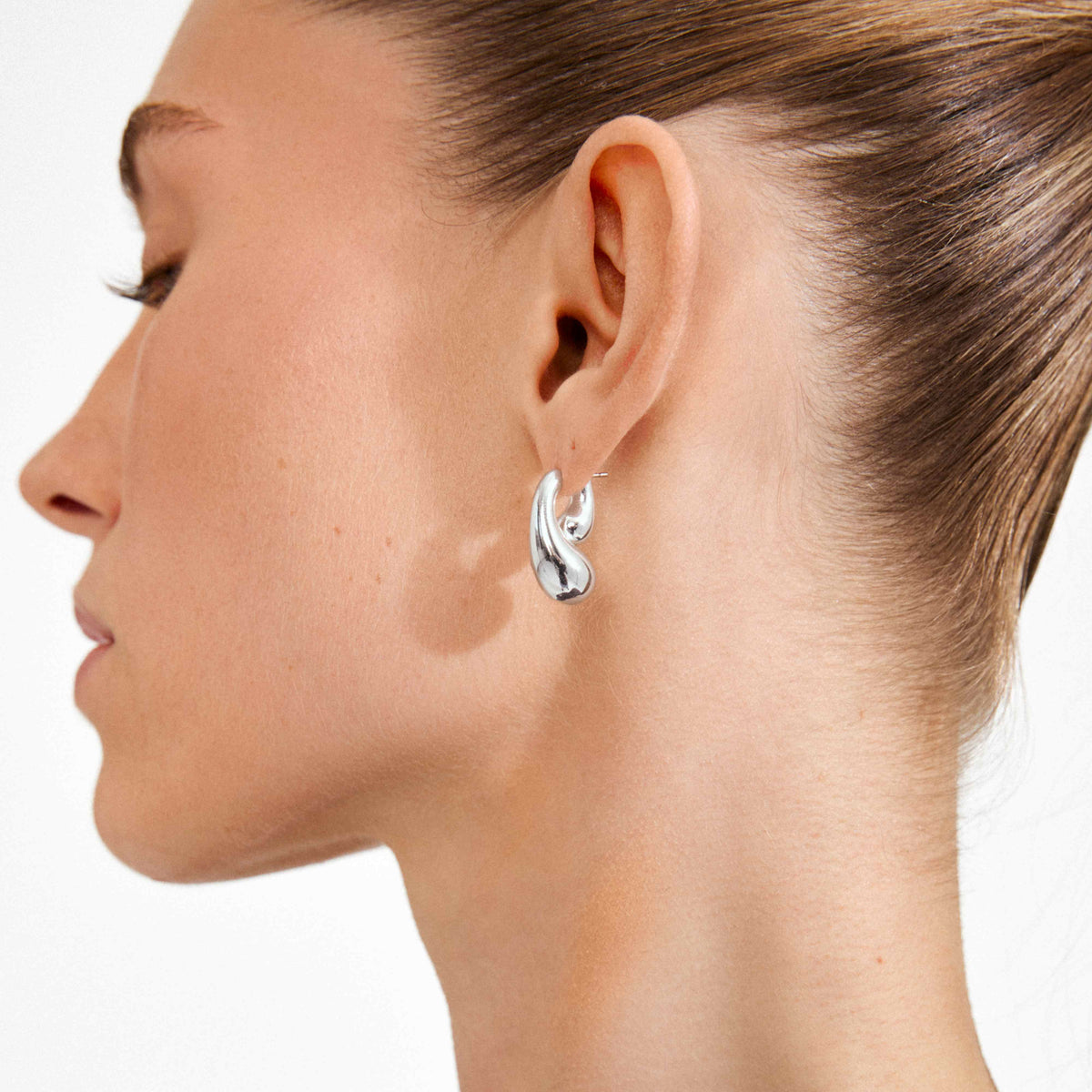 JENNINGS recycled double drop earrings