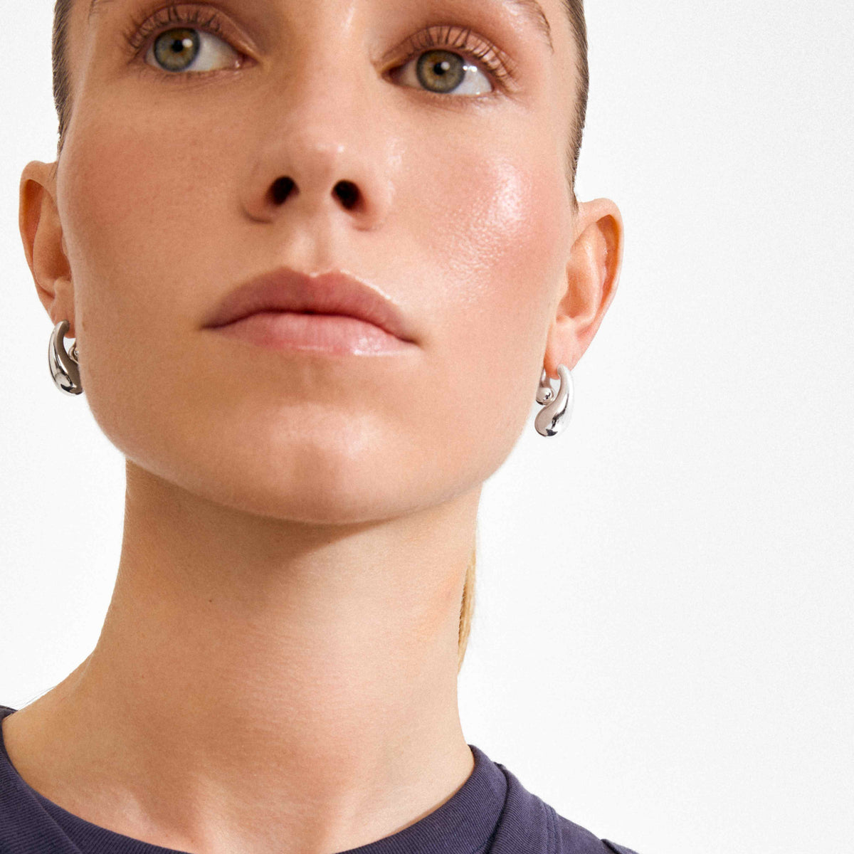 JENNINGS recycled double drop earrings
