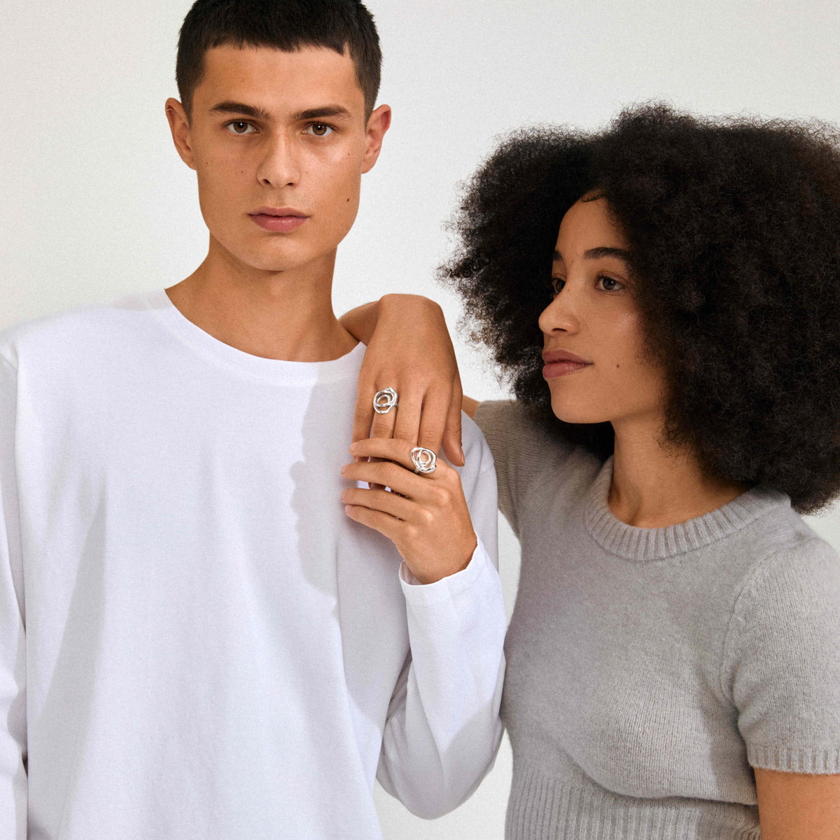 DIEGO recycled spiral ring