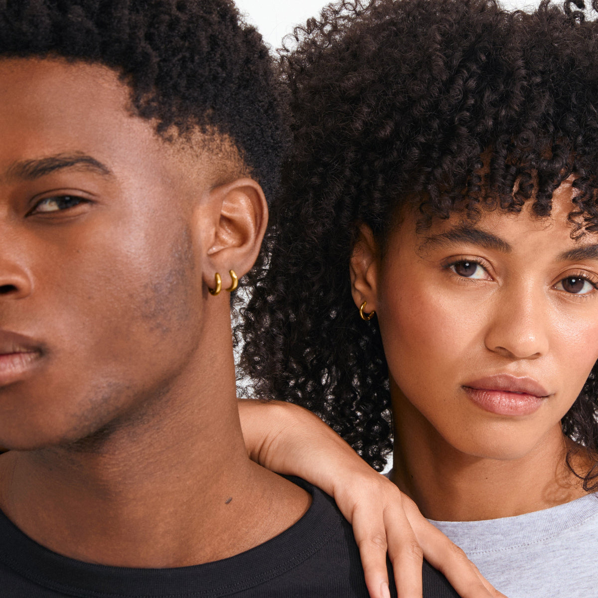 Tyra Recycled Micro Hoop Earrings