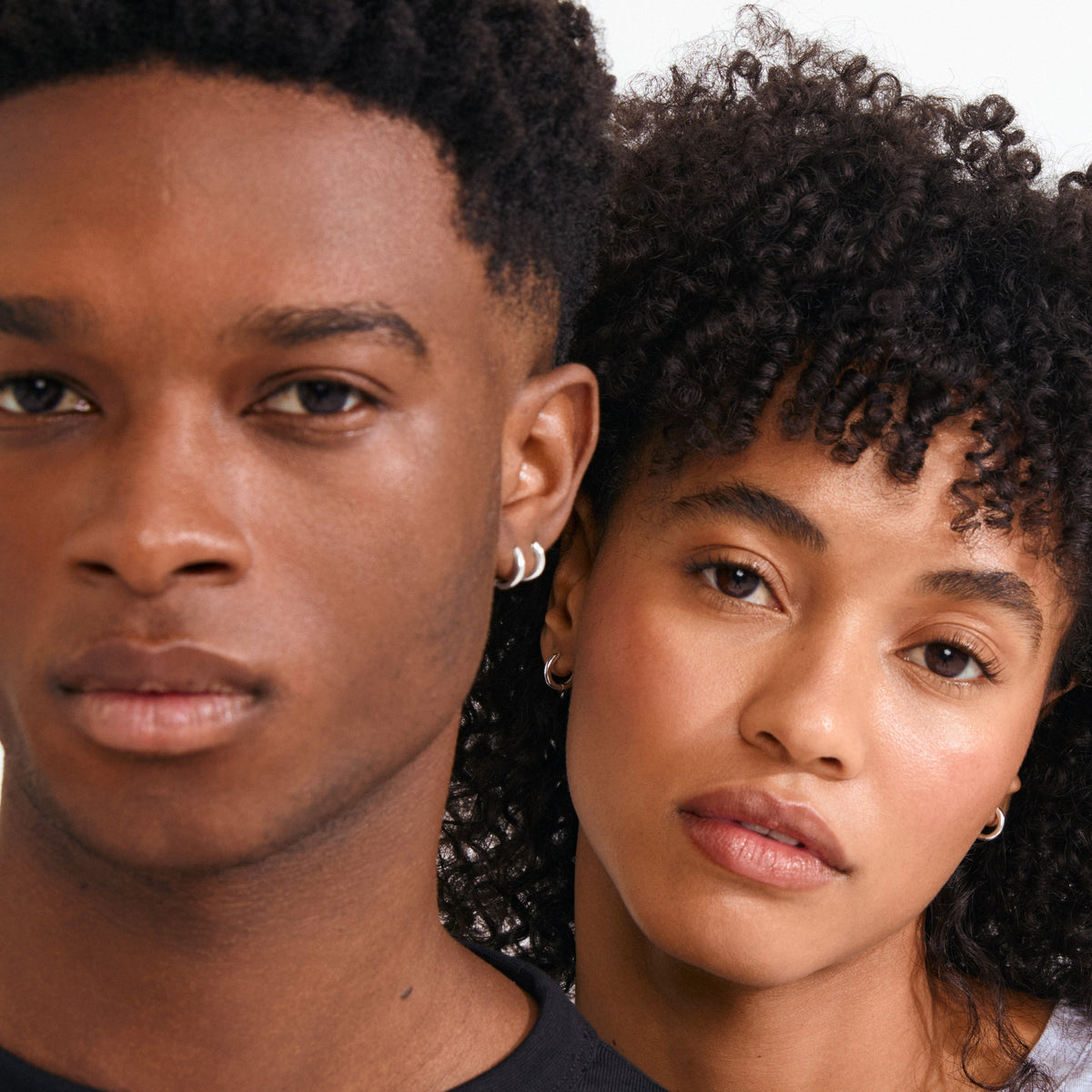 Tyra Recycled Micro Hoop Earrings