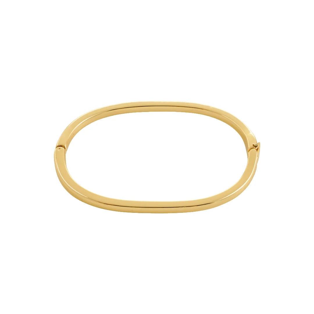 ALAIA recycled thin bangle bracelet