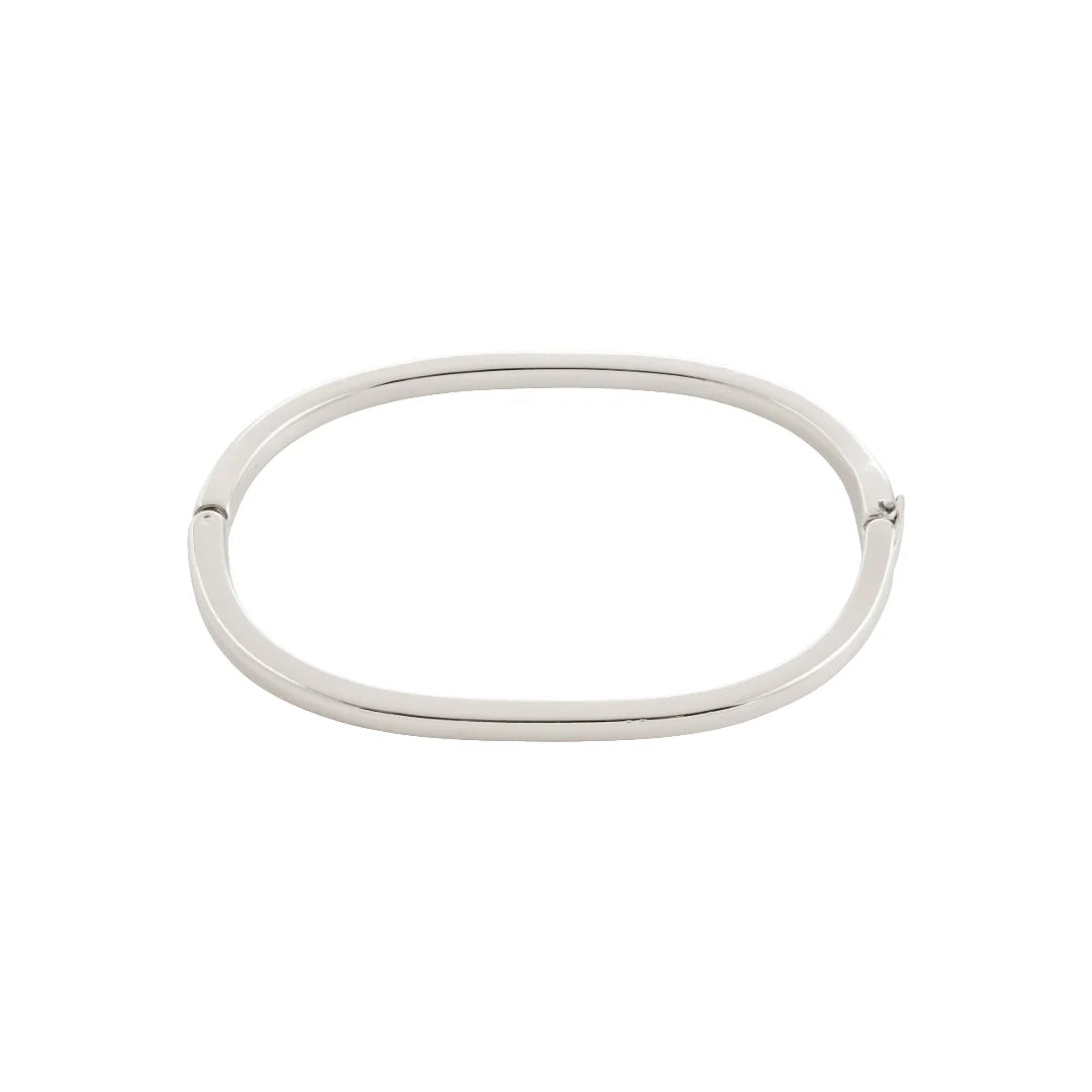 ALAIA recycled thin bangle bracelet
