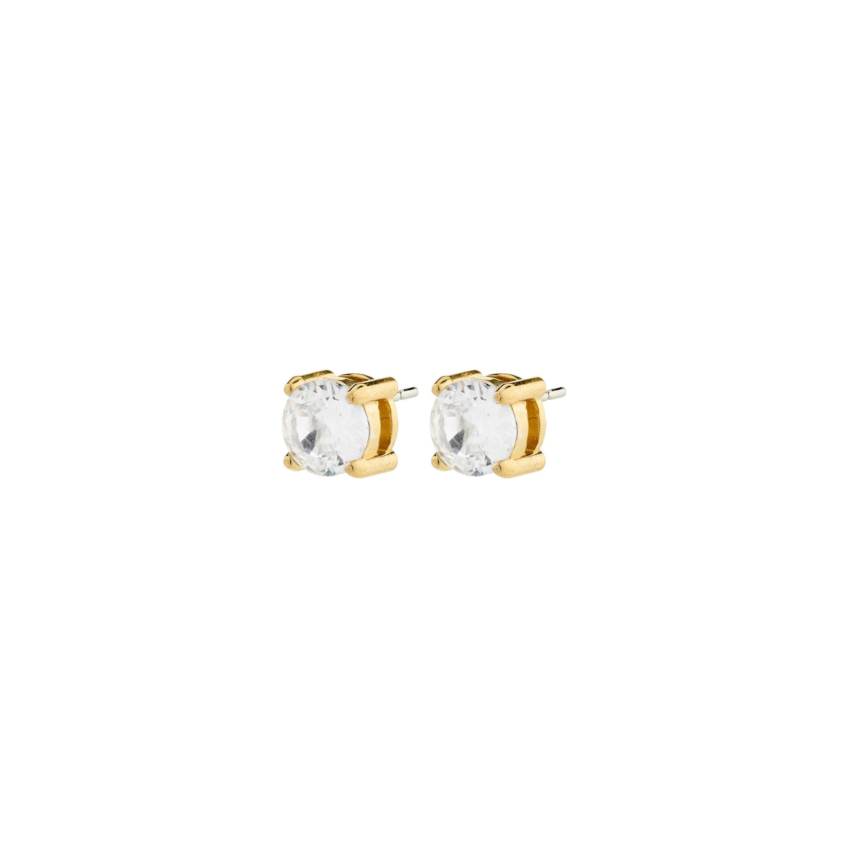 RAVI zircon crystal earstuds 6 mm