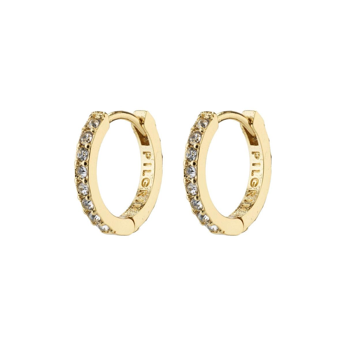 Ebna Small Crystal Hoops 13mm