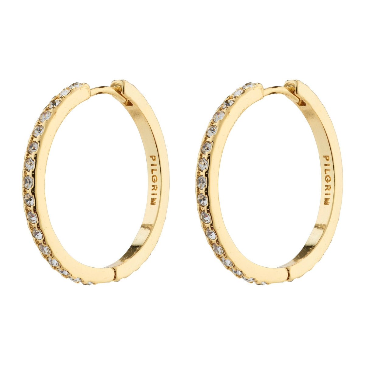Ebna Maxi Crystal Hoops 26mm