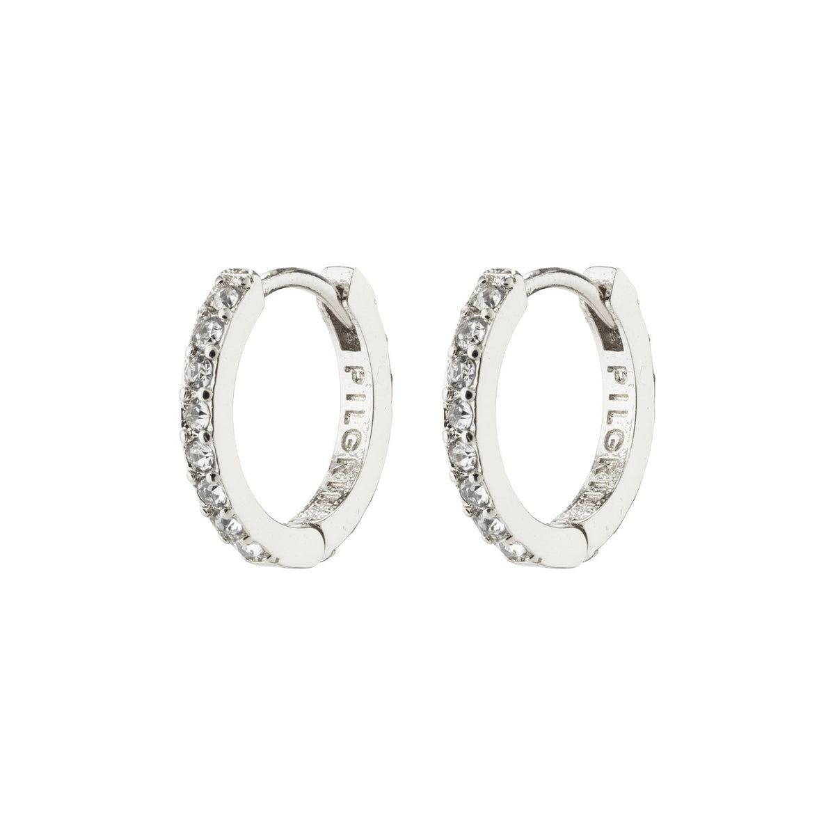 Ebna Small Crystal Hoops 13mm