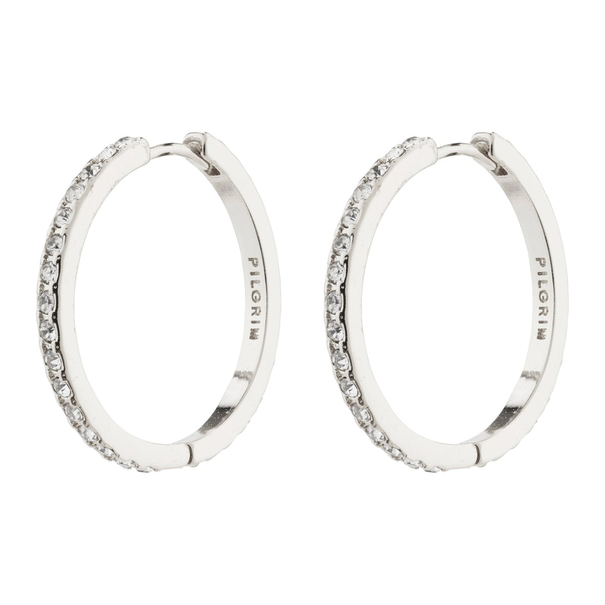 Ebna Maxi Crystal Hoops 26mm