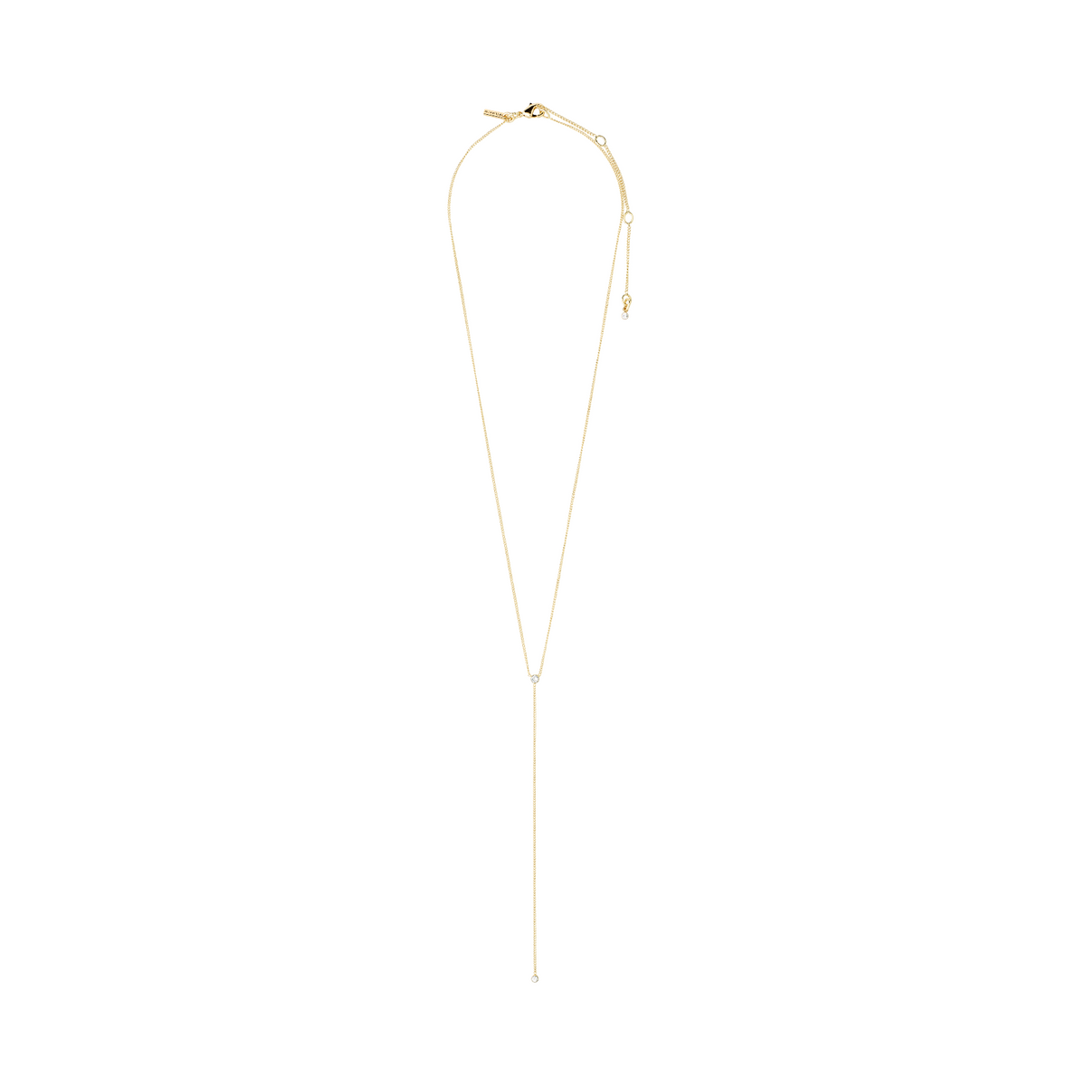 LUMI recycled crystal Y-necklace