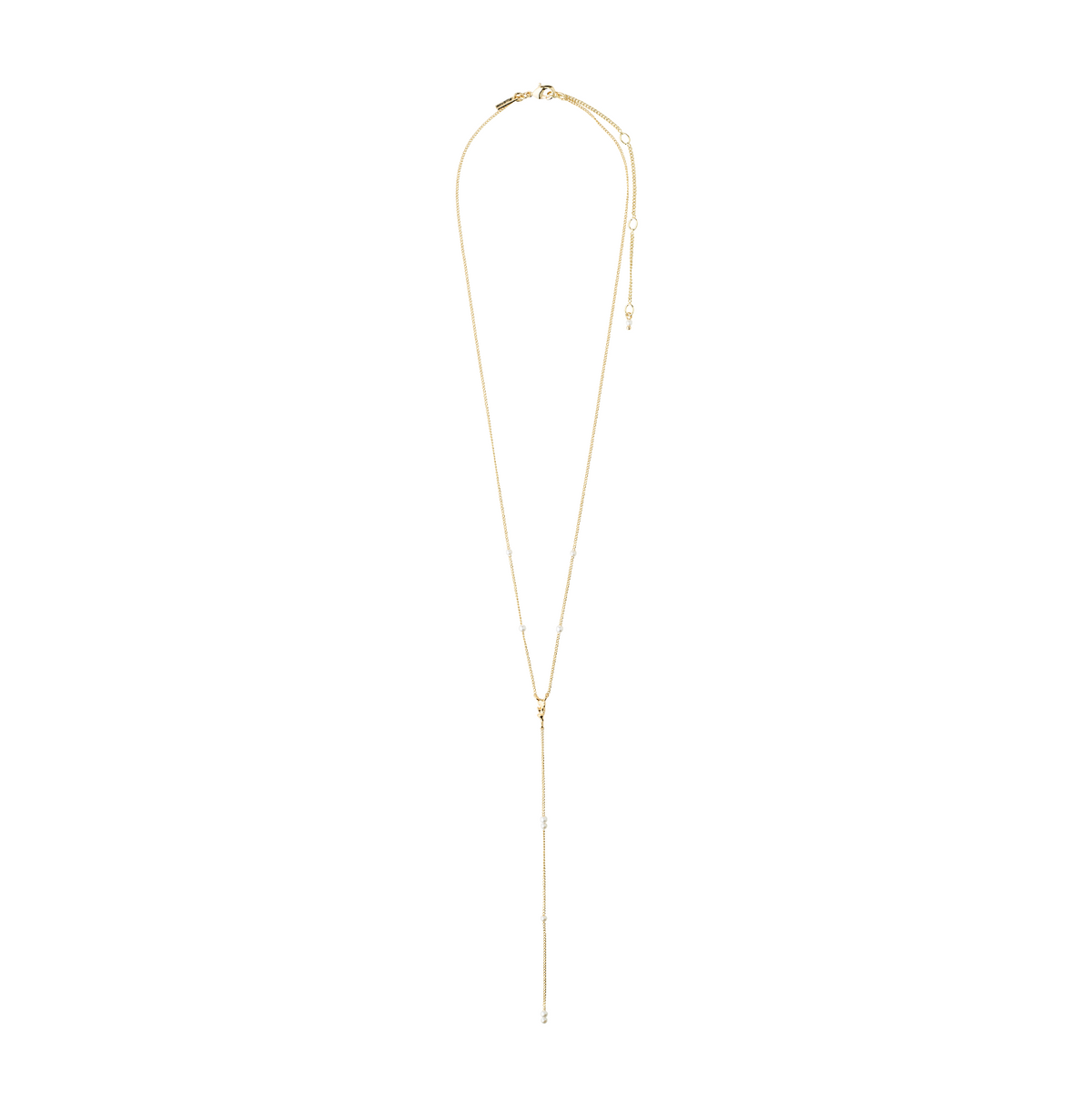 ERON recycled pearl Y-necklace