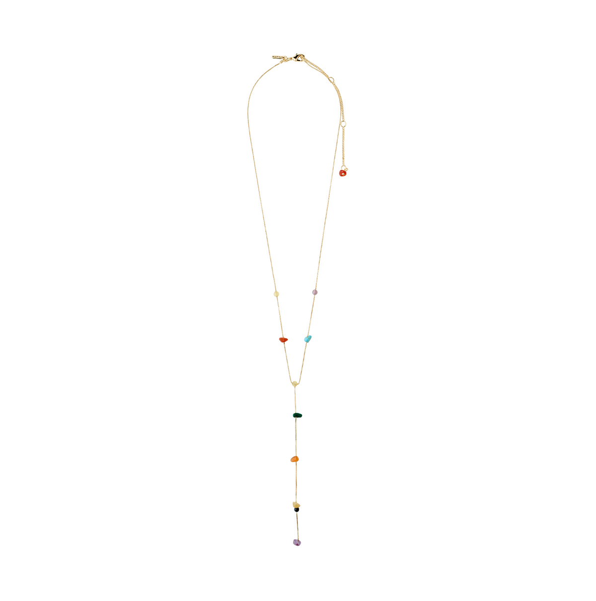 NARI semi-precious stones Y-necklace