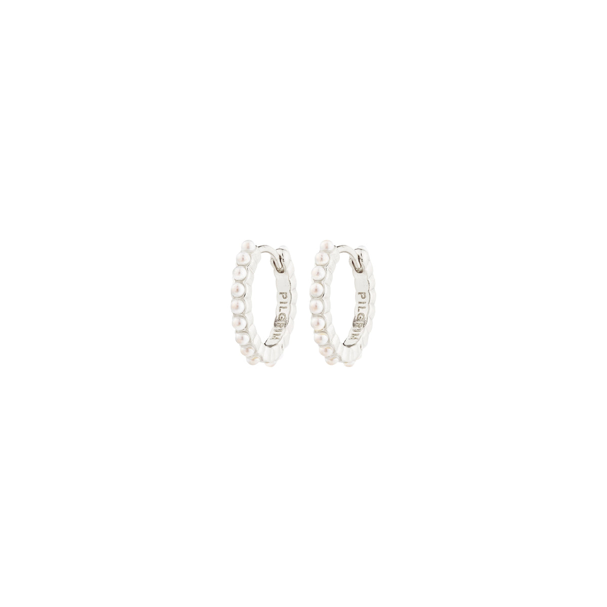 KALIA recycled pearl hoop earrings