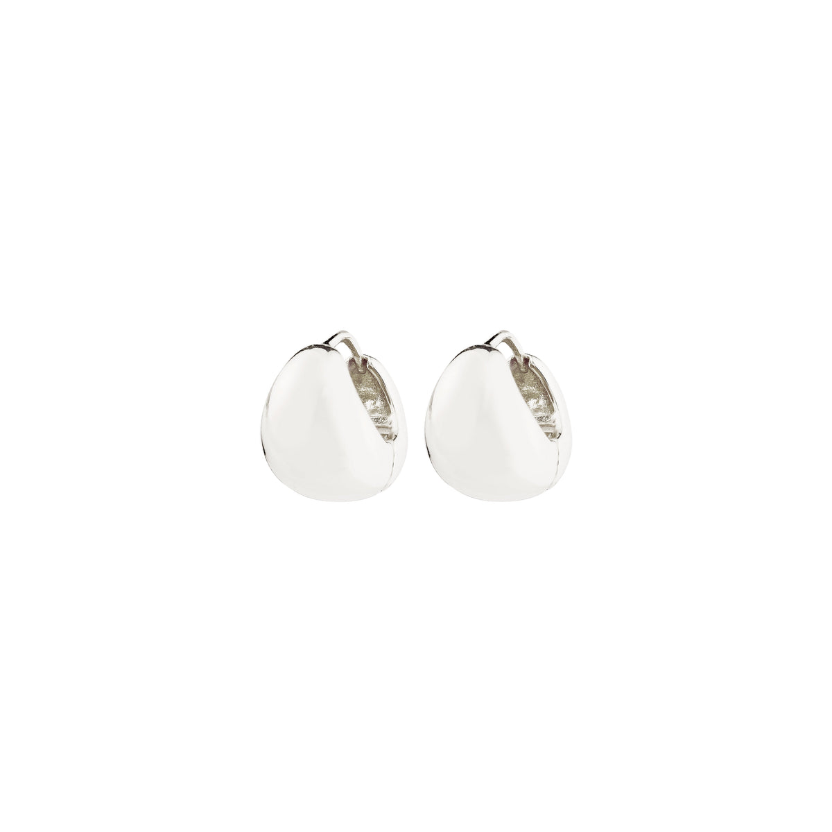 JUA recycled chunky hoop earrings