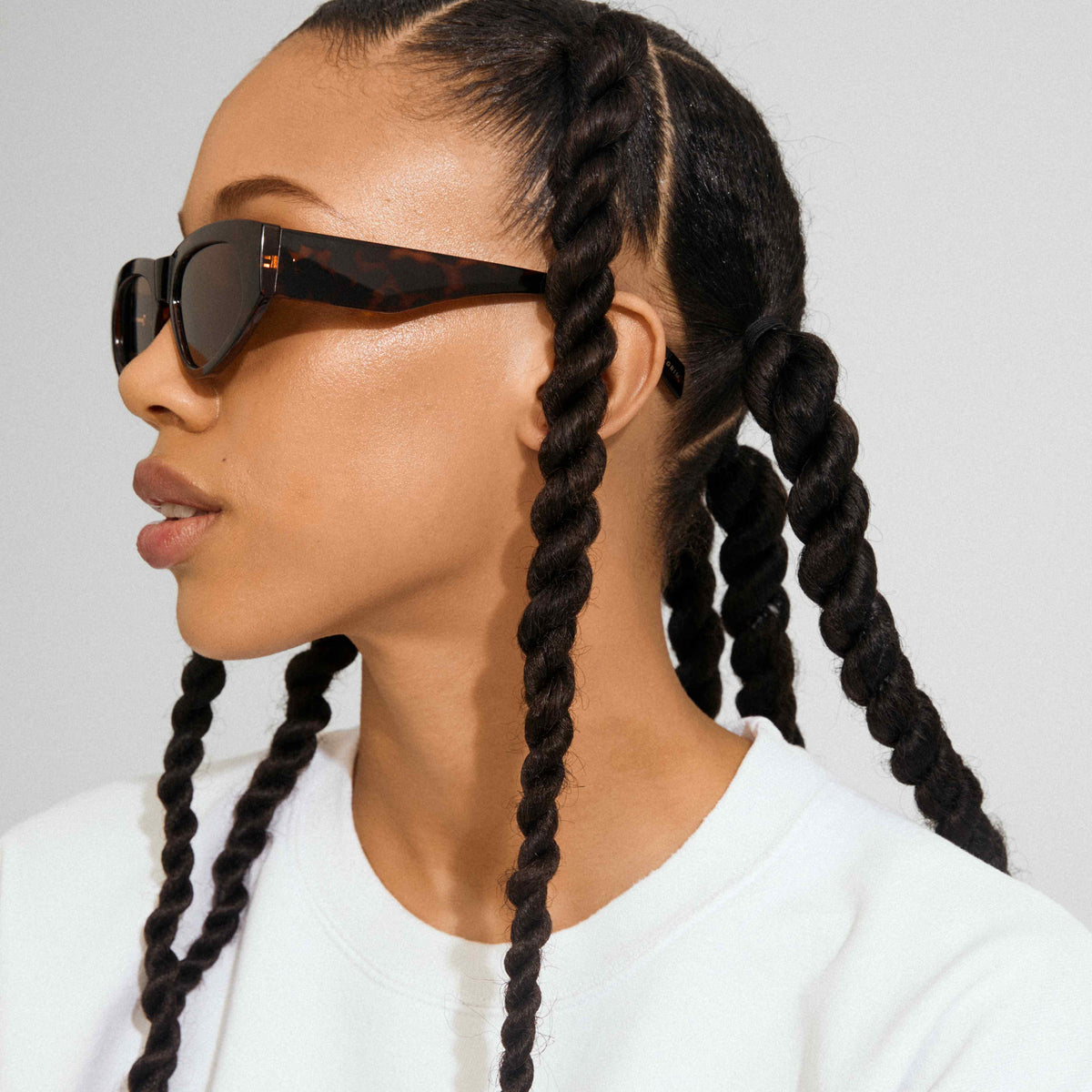JUNIE recycled sunglasses brown